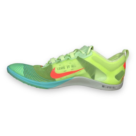 Nike Zoom Victory 5 XC Distance Spikes Volt Hyper Orange AJ0847-701 Men sz 12.5 - Picture 2 of 9